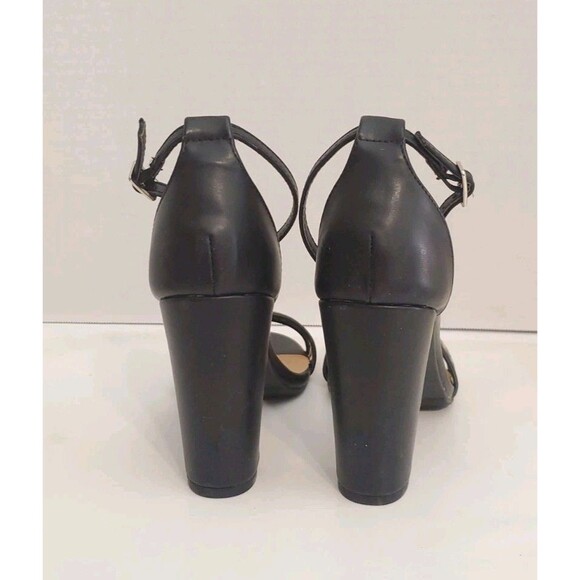 Rare Daisy Fuentes Rosaline Heels DF202418 Black Tortoise Size 8M EUC In Box - Picture 6 of 9